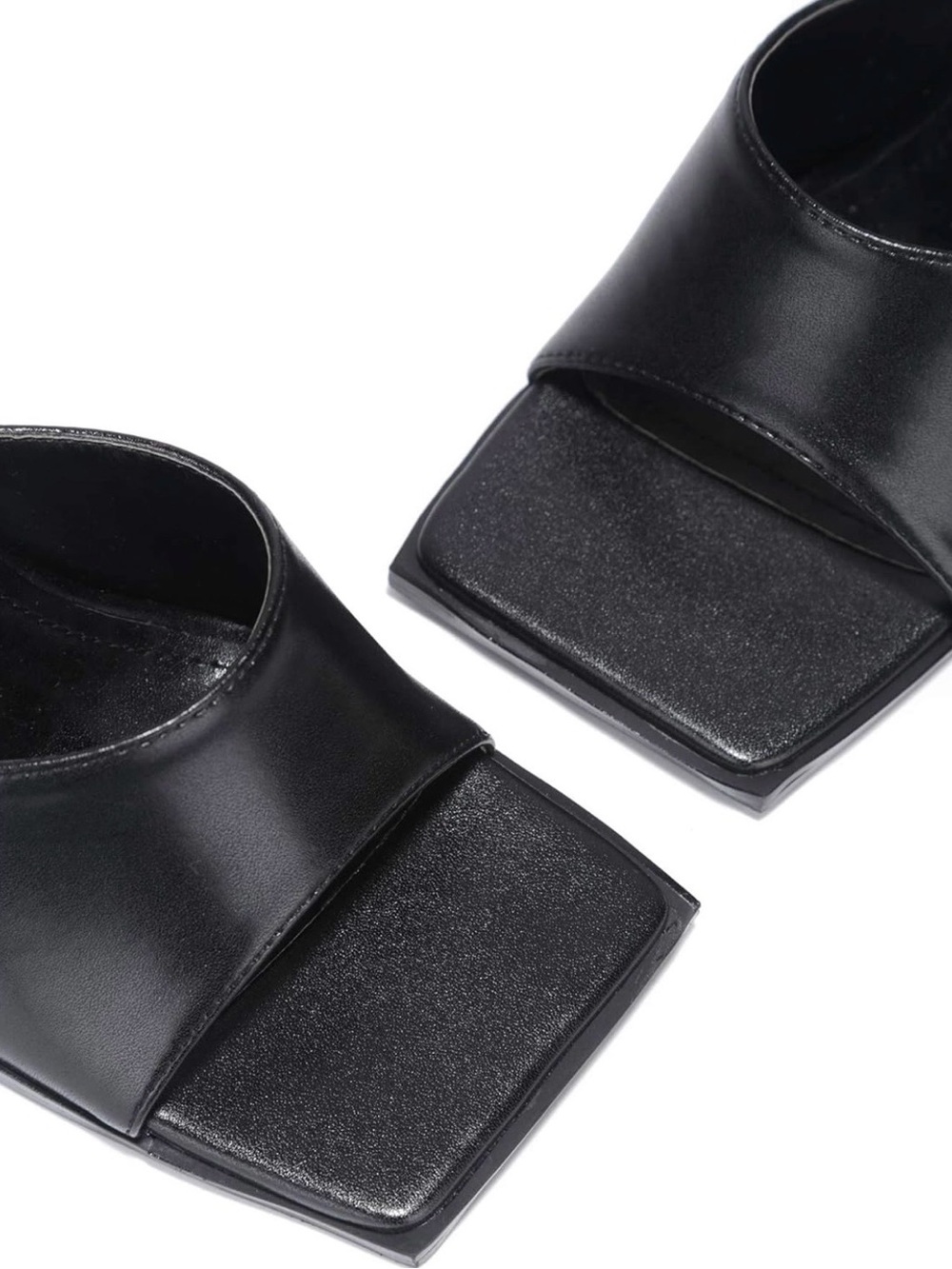 💥NWT💥 CAPE ROBBIN The Ander Slip On Vegan Leather Stiletto Heels - Picture 5 of 5